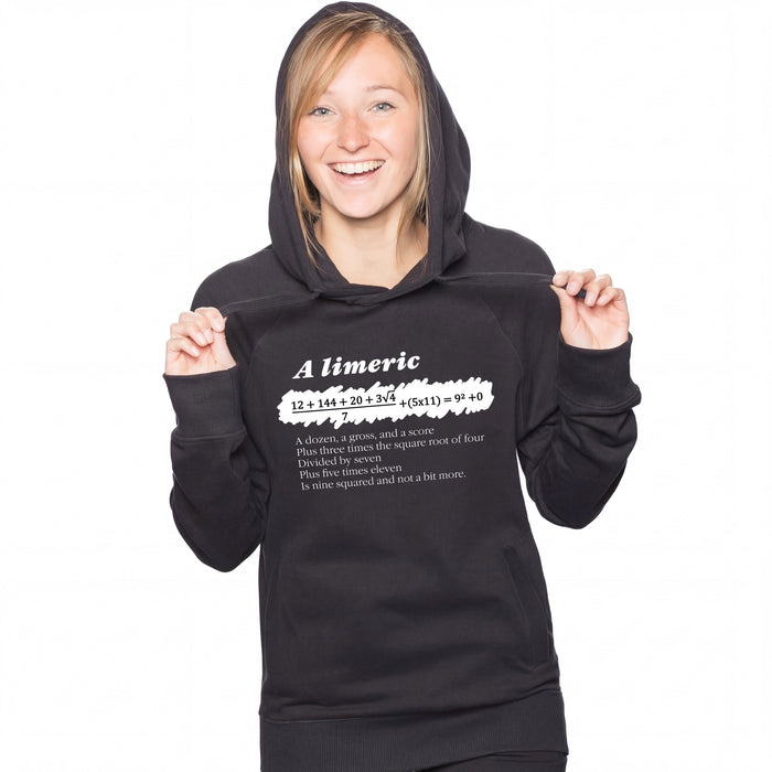 A Limerick - Poema matematico con equazione - Hoodie Donna Lara