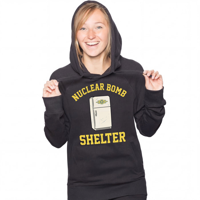 Nuclear Bomb Shelter Refrigerator - Hoodie Woman Lara