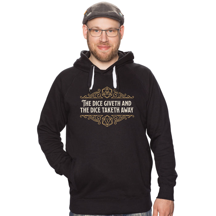 The Dice Giveth and the Dice Taketh Away - Hoodie Uomo Basti