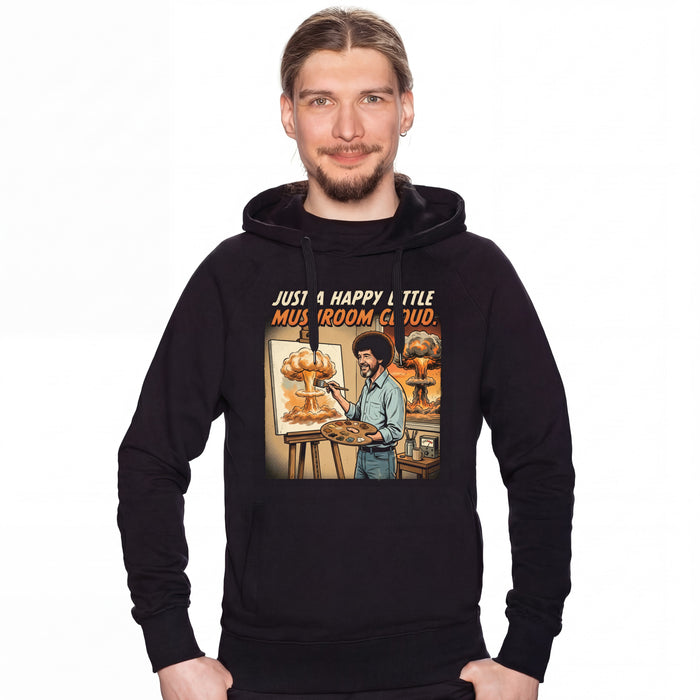 Happy Little Mushroom Cloud - Hoodie Man David