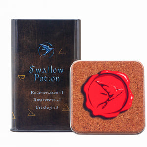 Fantasy tea caddy Swallow Potion