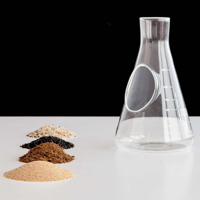 Kit de cultivo terrario en matraz Erlenmeyer