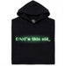 Veterano de la Línea de Comandos - Vista principal Hoodie Negro
