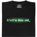 Kommandozeilen-Veteran - Hauptansicht T-Shirt Schwarz