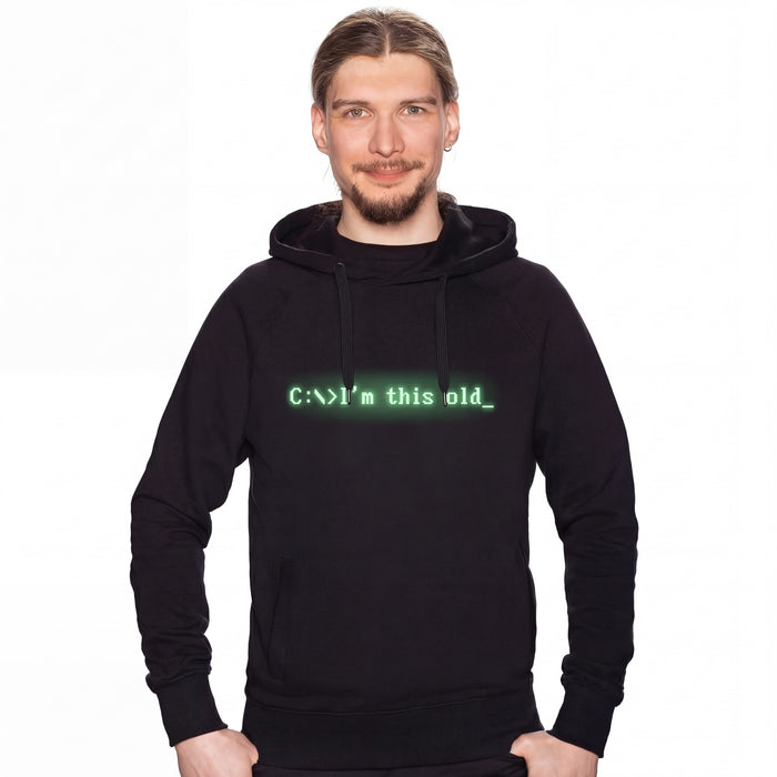 Kommandozeilen-Veteran - Hoodie Mann David