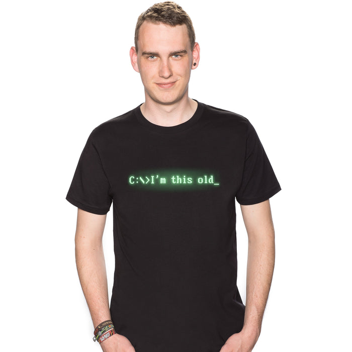 Kommandozeilen-Veteran - T-Shirt Mann Colin