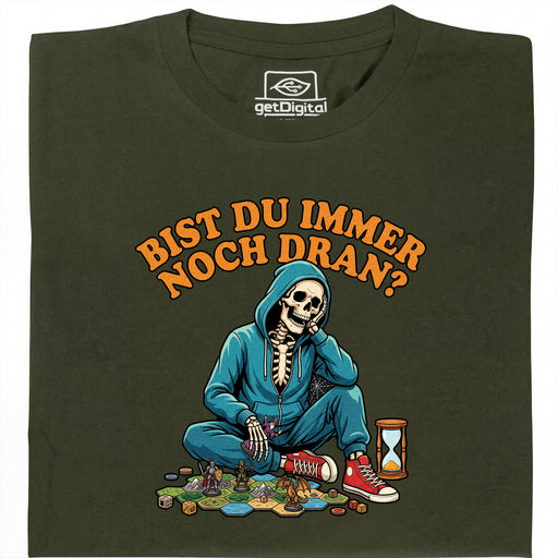 ¿Aún te toca? - Vista principal Camiseta Verde Oscuro
