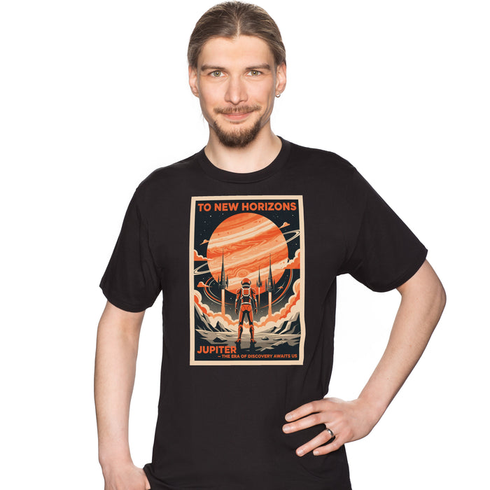 To New Horizons - T-Shirt Mann David