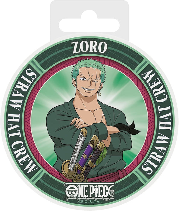 Sottobicchiere Roronoa Zoro One Piece vista dettagliata