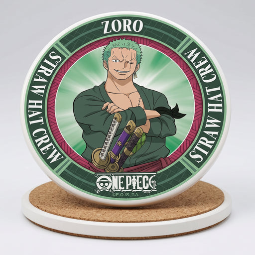 One Piece Keramik Untersetzer - Roronoa Zoro