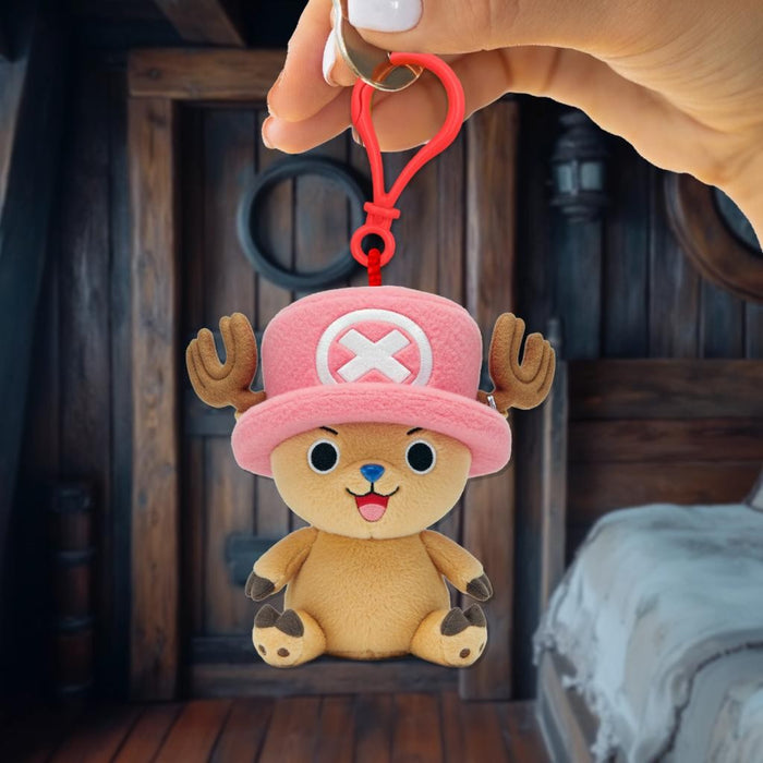 One Piece Tony Tony Chopper Porte-clés Peluche