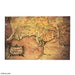 Lord of the Rings Metaalkaart - Rohan en Gondor (20x30 cm)