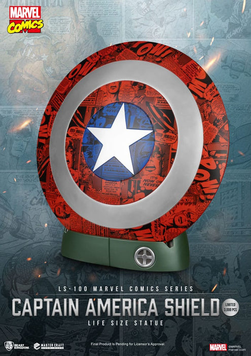 Captain America Life-Size Shield (Comic Edition)