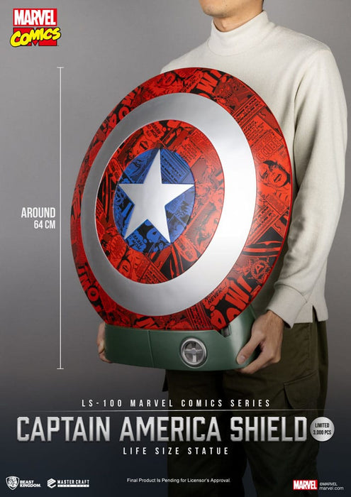 Captain America Life-Size Shield (Comic Edition)