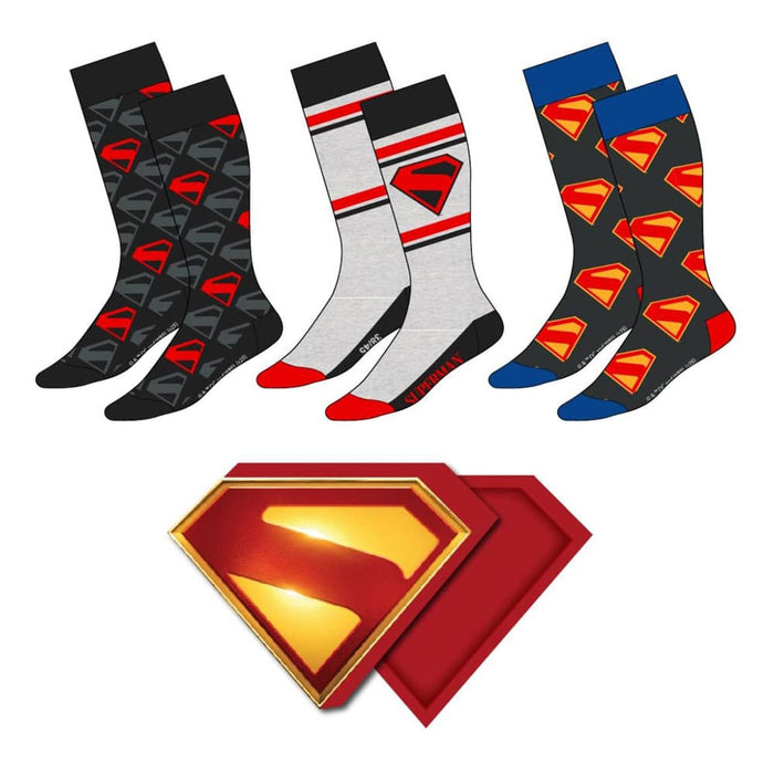 DC Comics Socken Superman im 3er-Pack