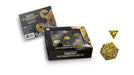 Dungeons & Dragons Metal Dice Dragon Scale Gold (Set of 7)