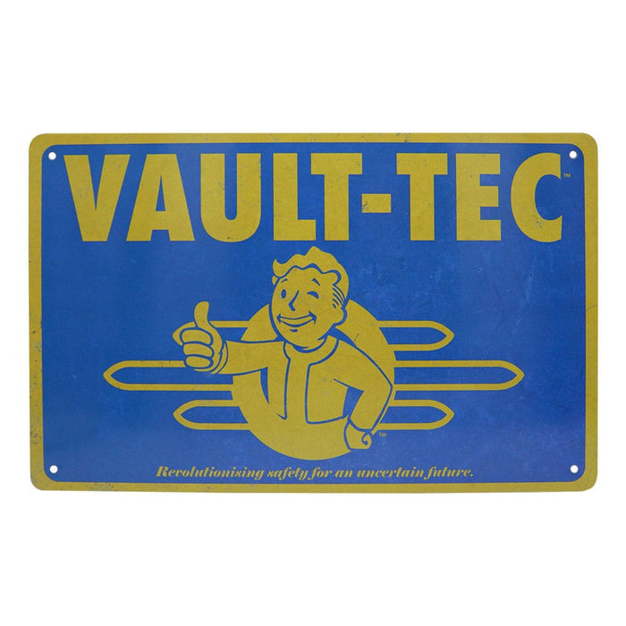 Fallout Blechschilder 3er-Set (Vault-Tec, Red Rocket, Nuka Cola)