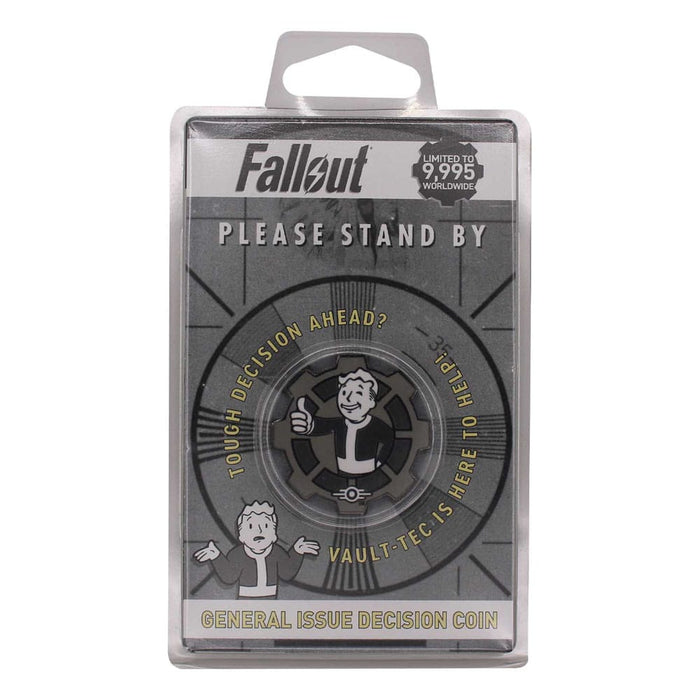 Moneda de colección Fallout Vault Boy Decision