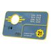 Réplique de la carte-clé Vault 21 Fallout New Vegas (Limited Edition)