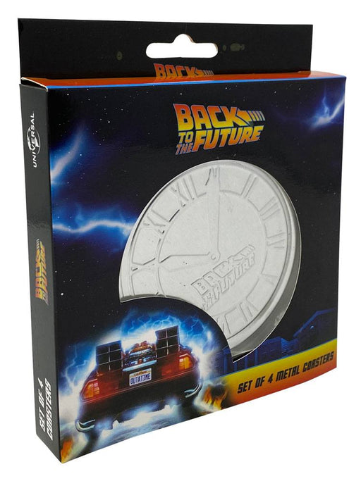 Zurück in die Zukunft Untersetzer 4er-Set (Metall)