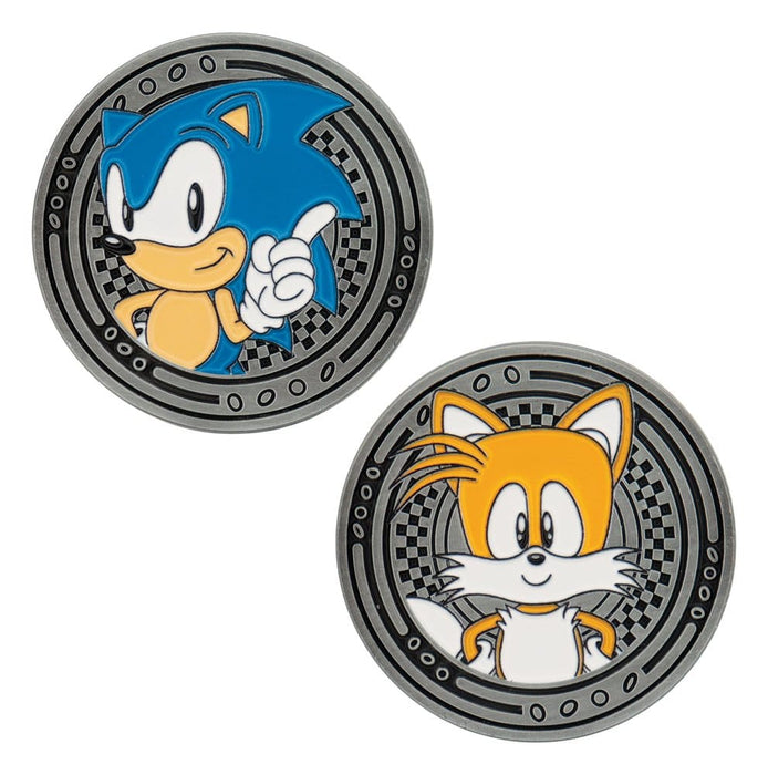 Sammelmünze Sonic und Tails