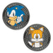 Sammelmünze Sonic und Tails