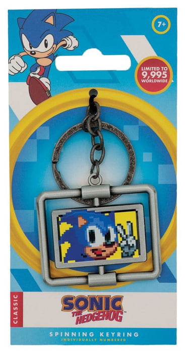 Porte-clés rotatif Sonic the Hedgehog (Édition limitée)