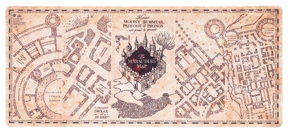 Harry Potter XL Mauspad Karte des Rumtreibers