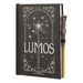 Carnet Harry Potter Lumos avec baguette