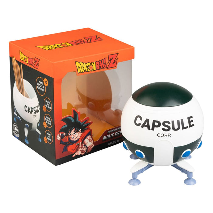 Dragon Ball Z Pen Holder Capsule Corp Spaceship