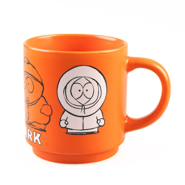 South Park Mokkenset (4 stapelbare keramieken mokken met standaard)
