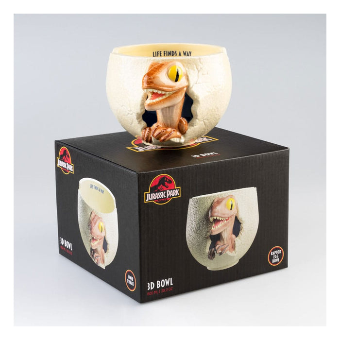 Jurassic Park bol 3D Raptor dans l'œuf