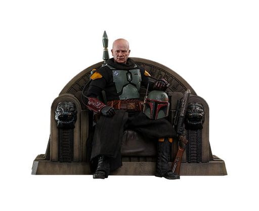 Figura Star Wars The Mandalorian Boba Fett con Trono escala 1:6 Special Edition