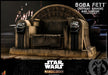 Figurine Star Wars The Mandalorian Boba Fett avec Trône 1:6 Special Edition
