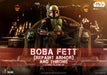 Figurine Star Wars The Mandalorian Boba Fett avec Trône 1:6 Special Edition