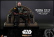 Figurine Star Wars The Mandalorian Boba Fett avec Trône 1:6 Special Edition