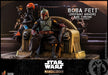 Figurine Star Wars The Mandalorian Boba Fett avec Trône 1:6 Special Edition