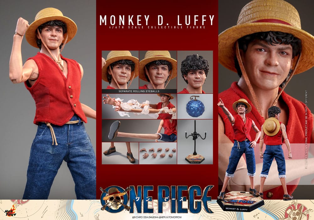 One Piece Actionfigur Monkey D. Ruffy (Netflix-Serie)