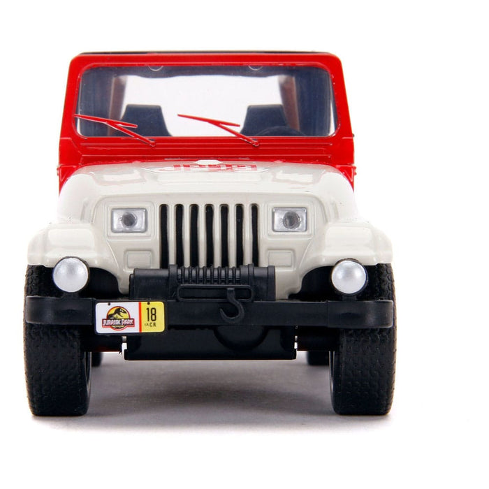 Coche a escala Jurassic World Jeep Wrangler 1:32