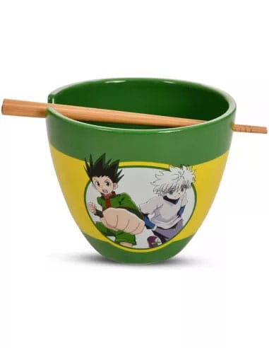 Hunter x Hunter ramenkom met eetstokjes (Gon & Killua)