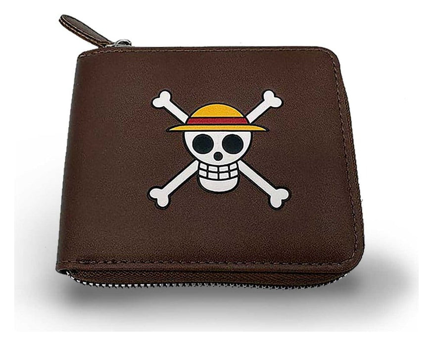 One Piece Cartera Jolly Roger del Sombrero de Paja