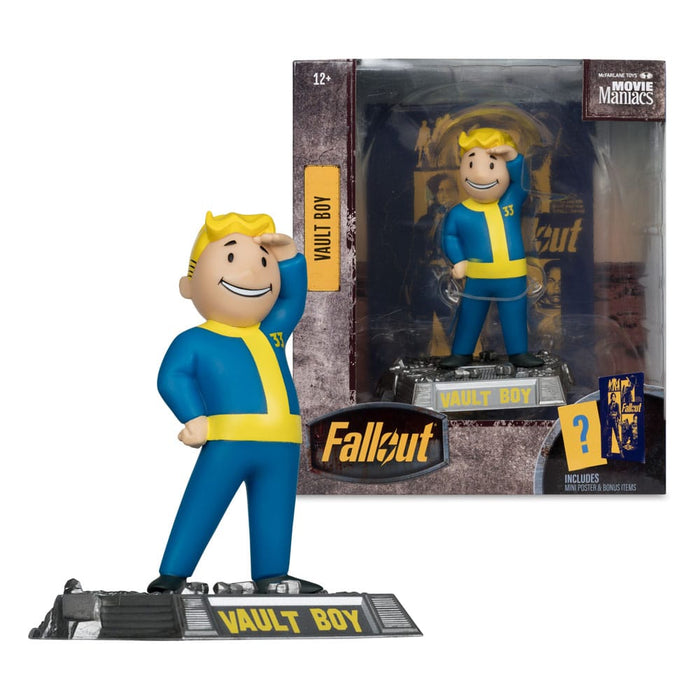 Figura de acción Vault Boy de Fallout Movie Maniacs