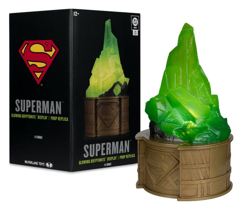 Réplica de kriptonita de Superman con luz