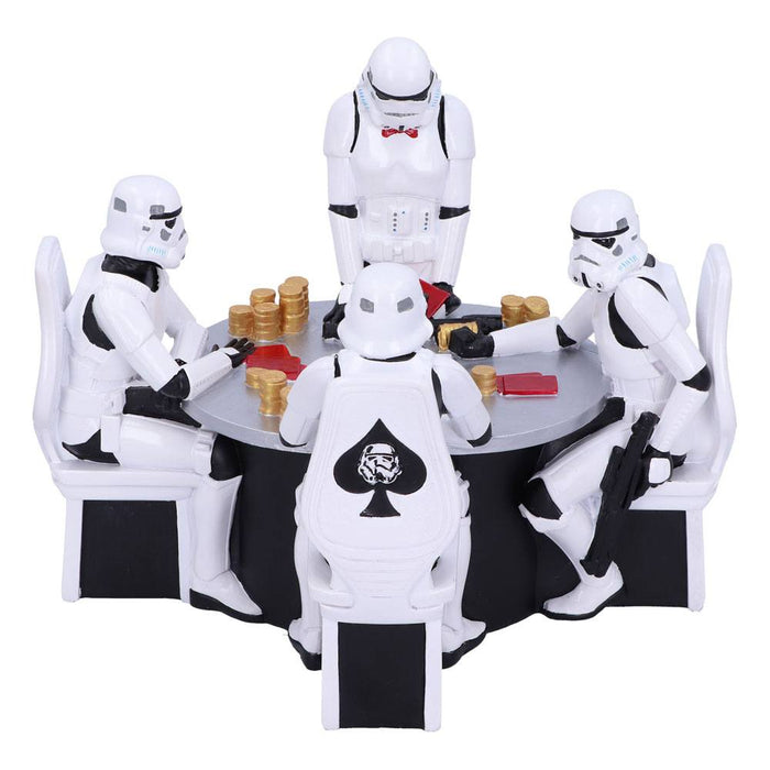 Diorama Star Wars Stormtroopers au poker