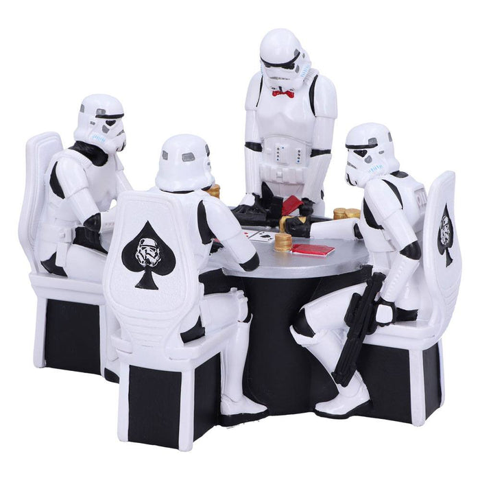 Diorama Star Wars Stormtroopers au poker