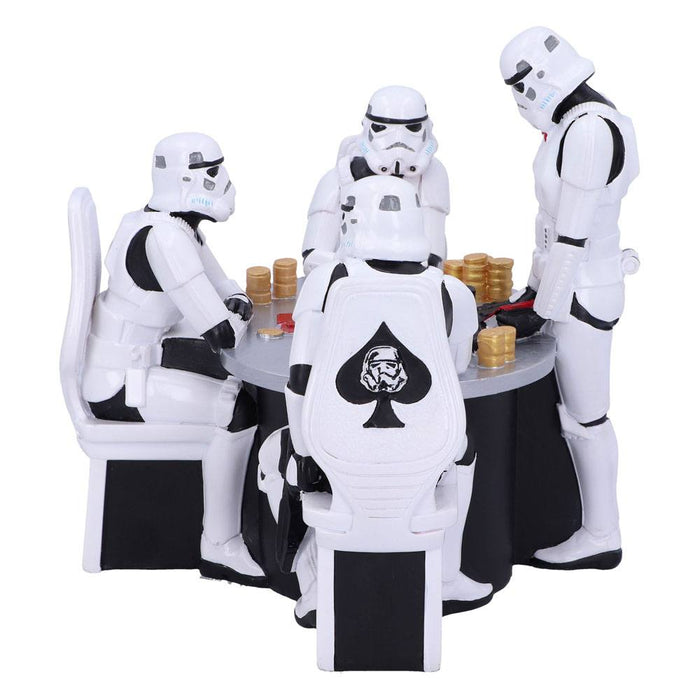 Diorama Star Wars Stormtroopers au poker