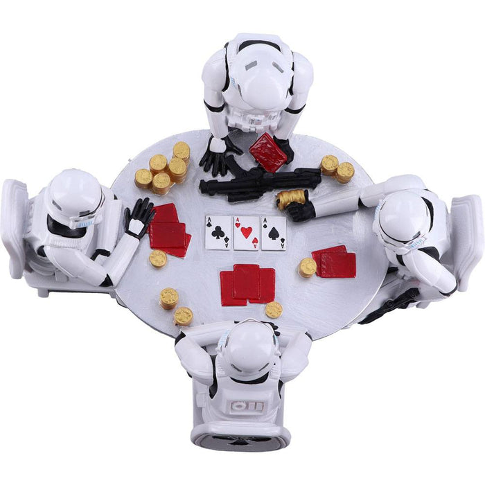 Diorama Star Wars Stormtroopers au poker
