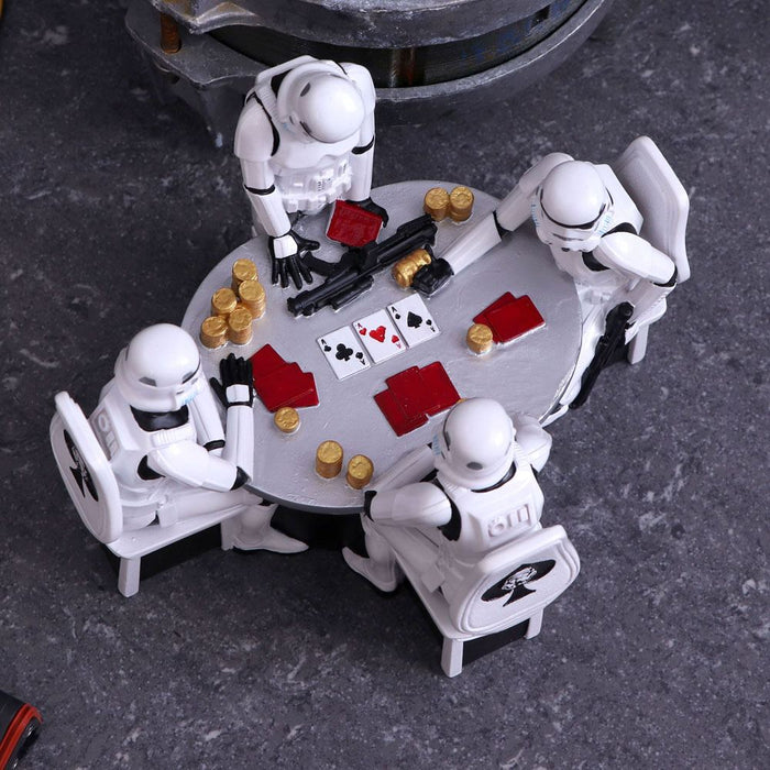 Diorama Star Wars Stormtroopers au poker