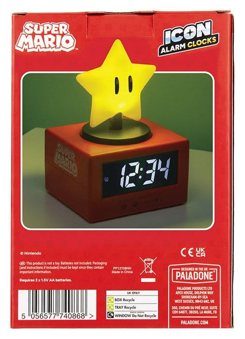 Super Mario Alarm Clock Super Star