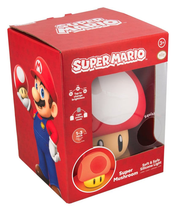 Lampada in silicone Super Mario Super Fungo